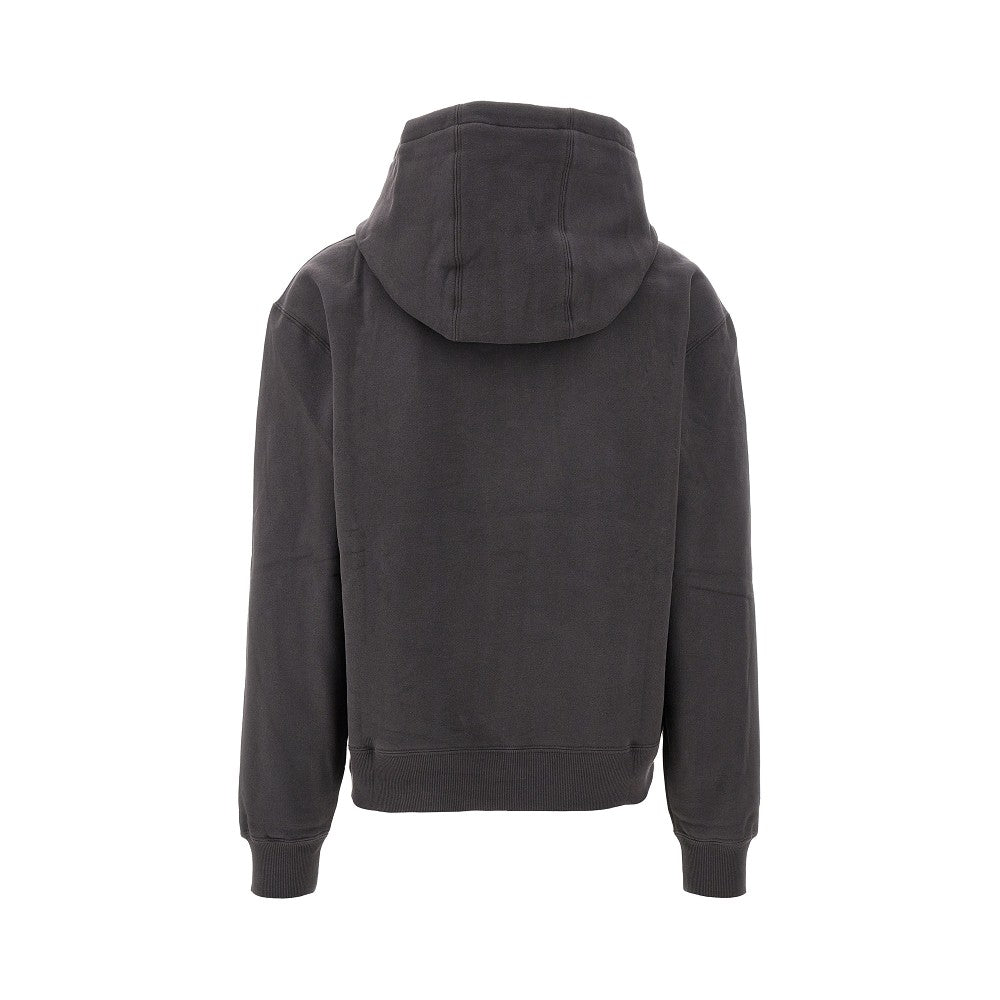 Hoodie with logo embroidery