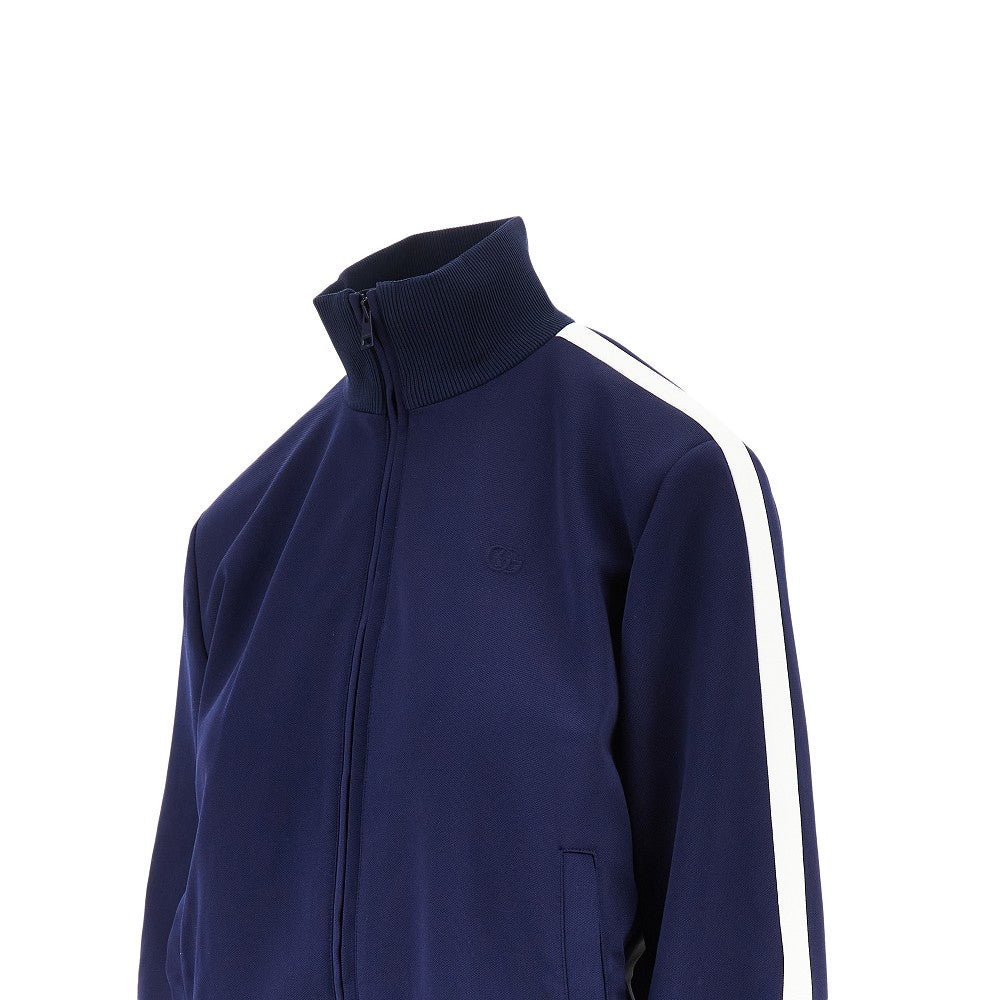 Track jacket in jersey tecnico