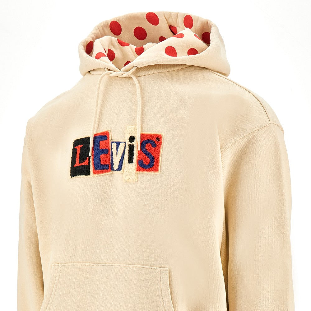'Skateboarding' hoodie with logo patch