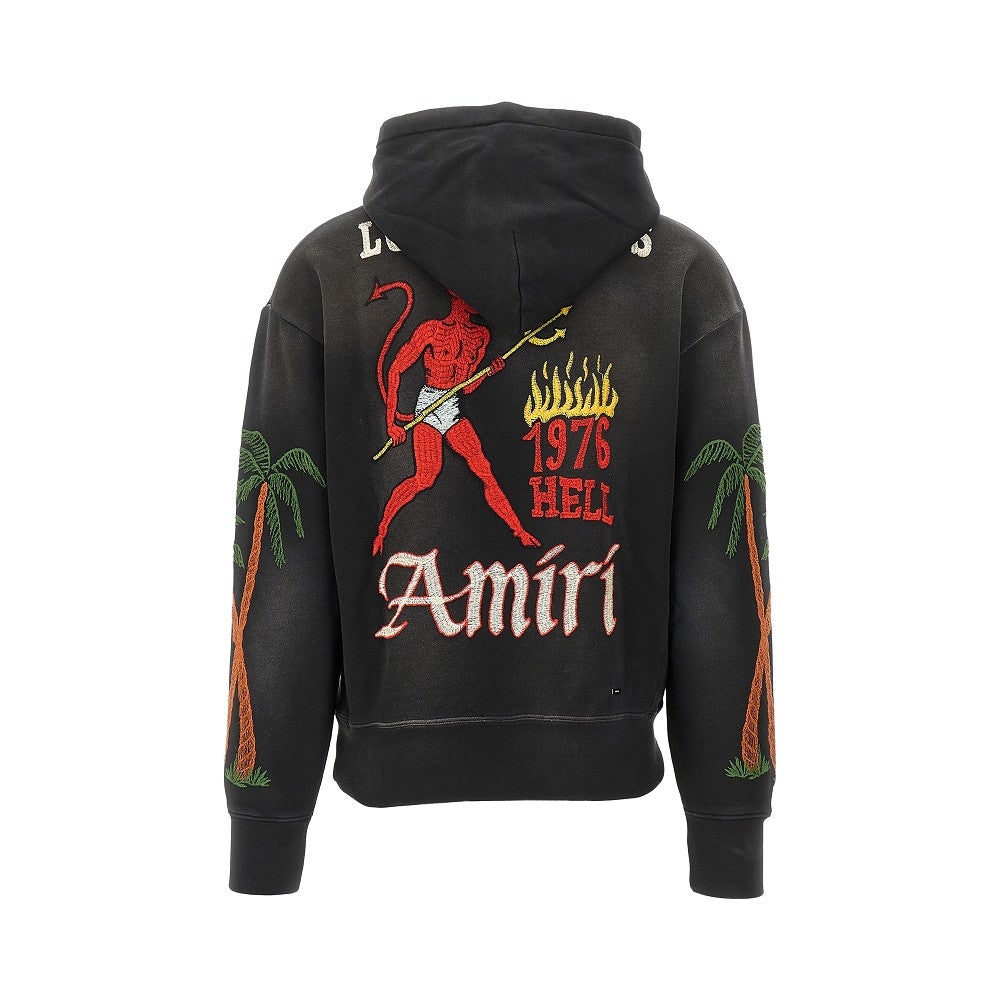 'Sinners' embroidered hoodie