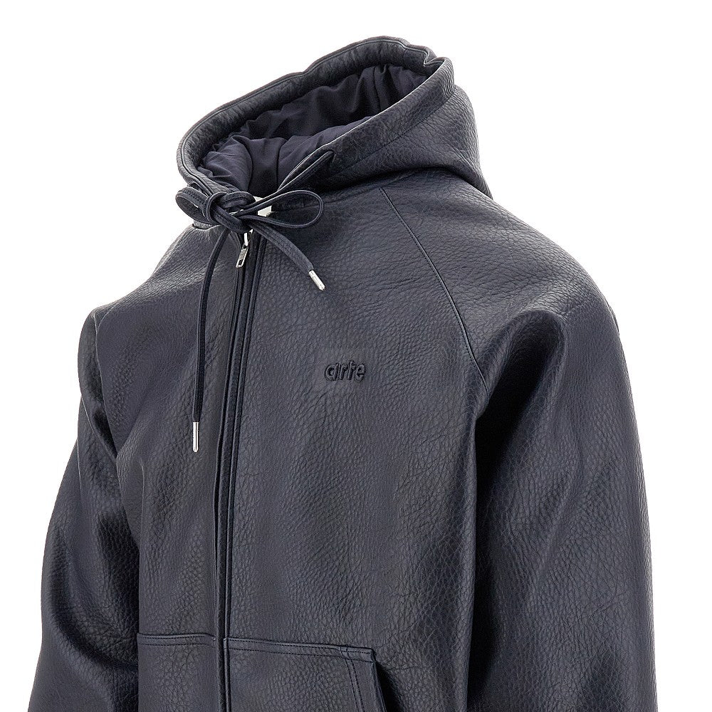 Blouson in finta pelle martellata