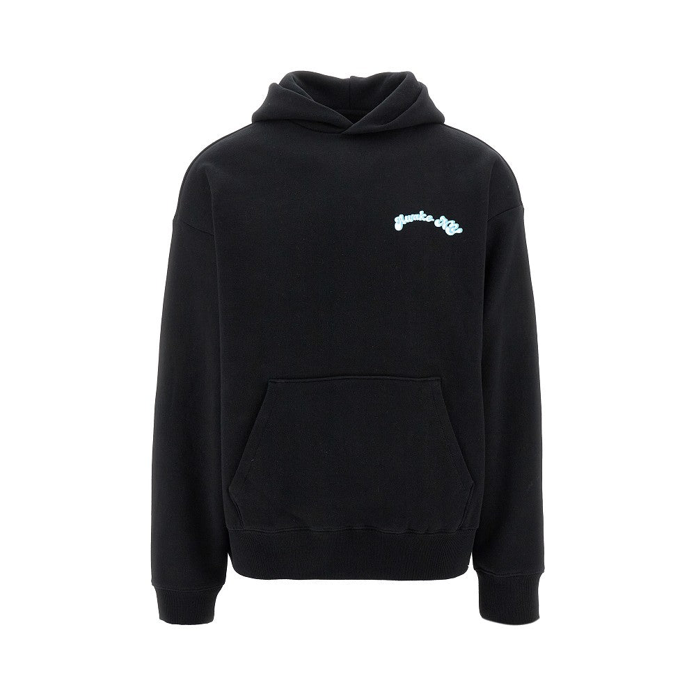 Logo patch hoodie