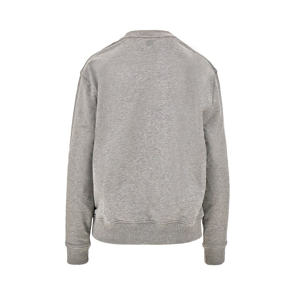 Ami de Coeur embroidery crewneck sweatshirt