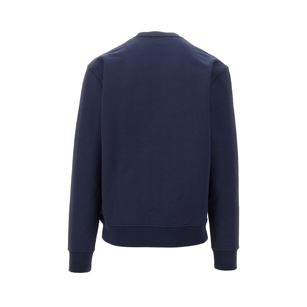 Ami de Coeur embroidery crewneck sweatshirt