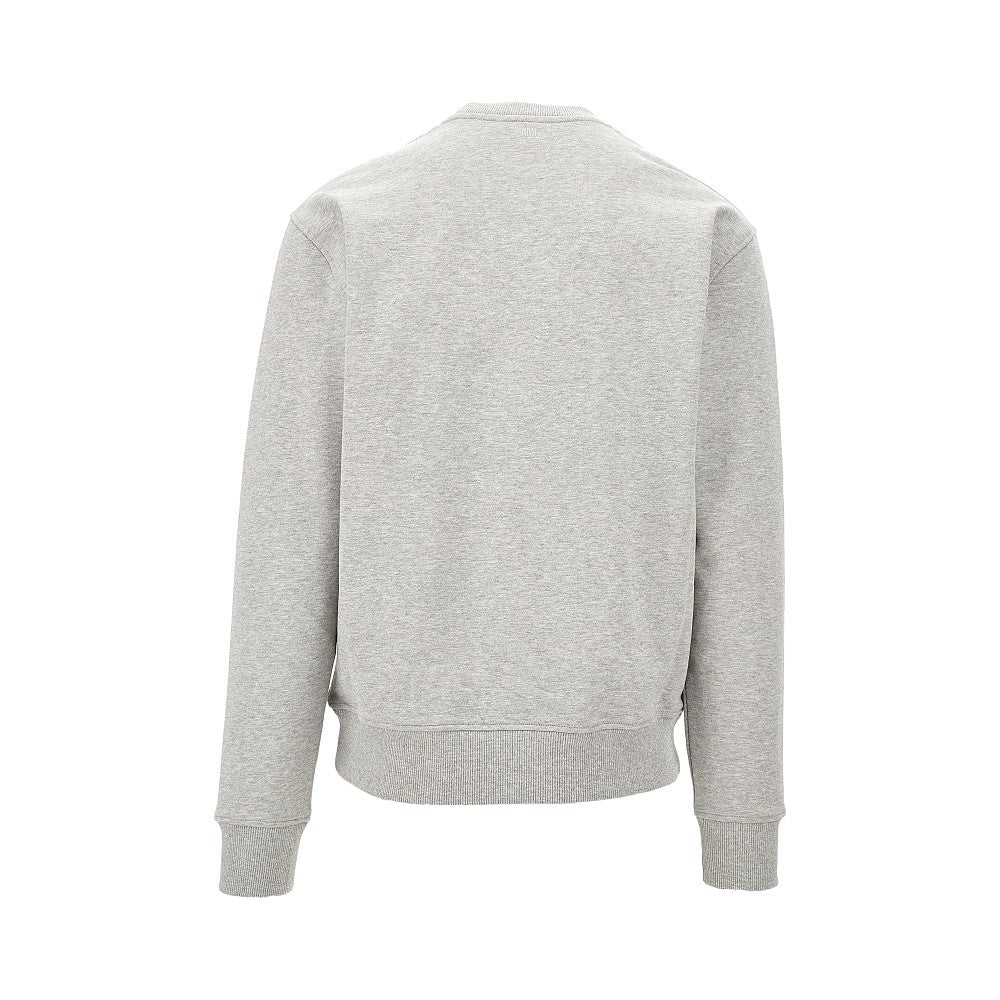 Ami de Coeur embroidery crewneck sweatshirt