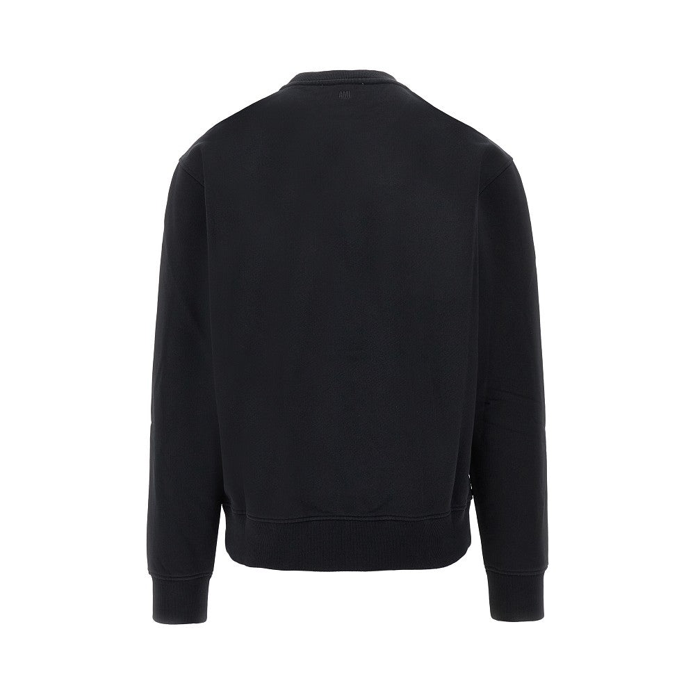 Ami de Coeur embroidery crewneck sweatshirt