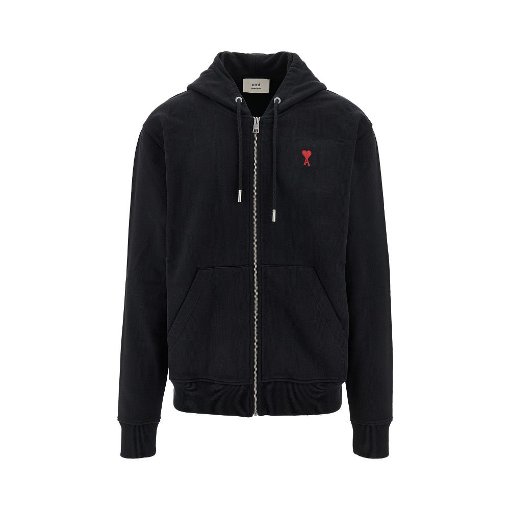 'Ami de Coeur' full-zip hoodie