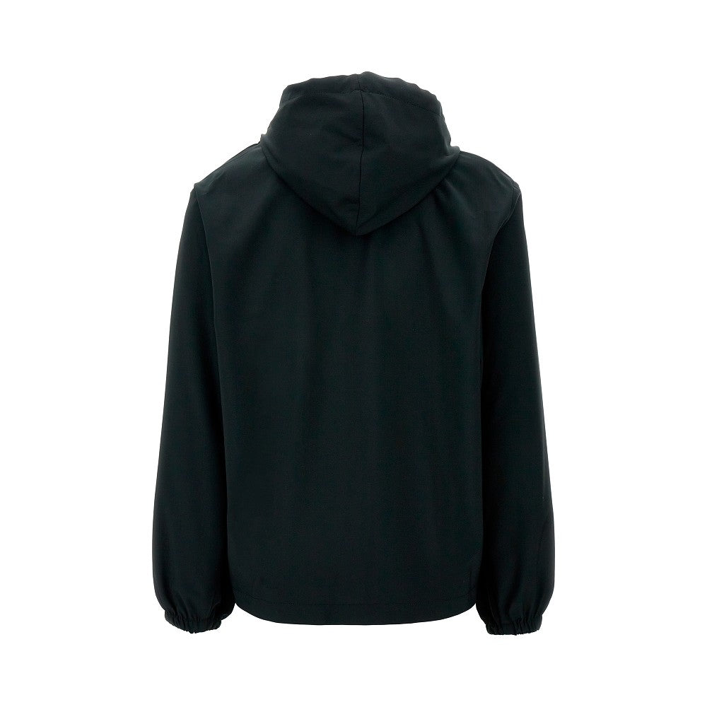 Felpa full-zip in lana