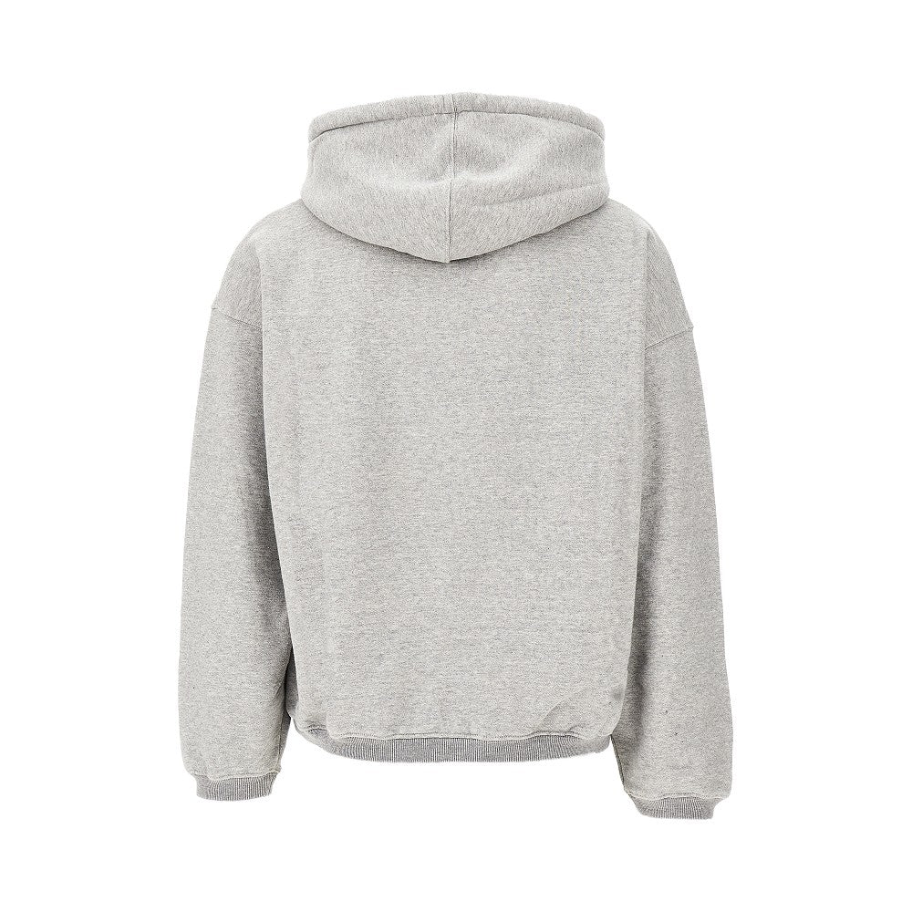 French terry sweatshirt with embroidery