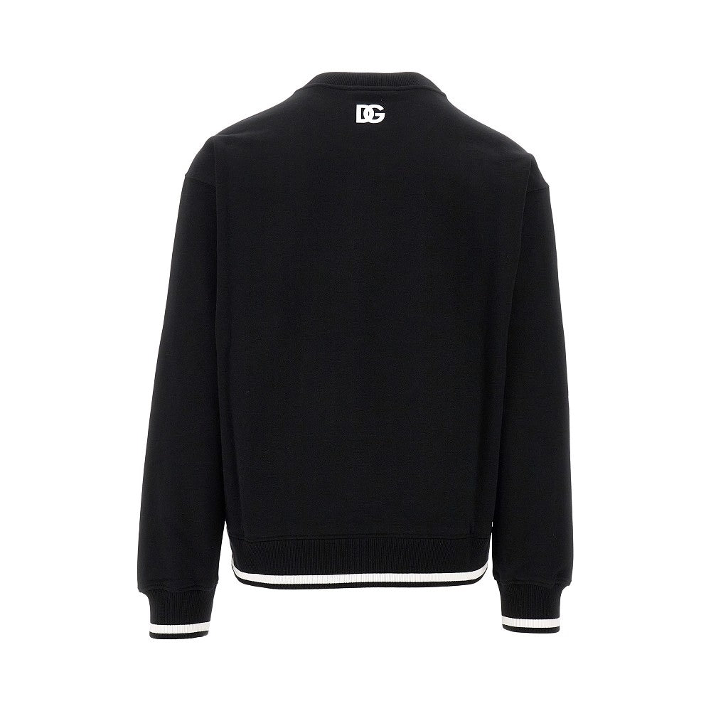 Logo print crewneck sweatshirt