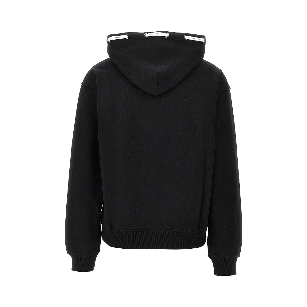Crest patch hoodie