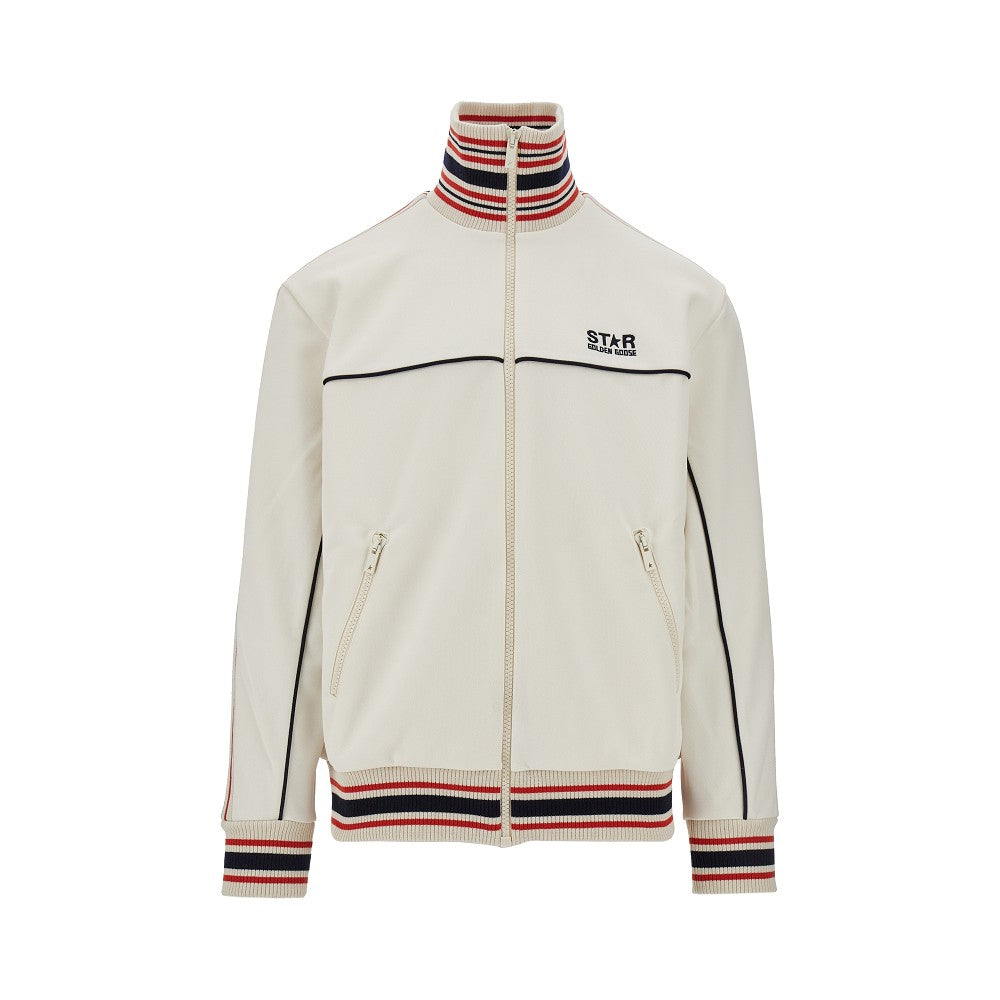 Track jacket in jersey tecnico