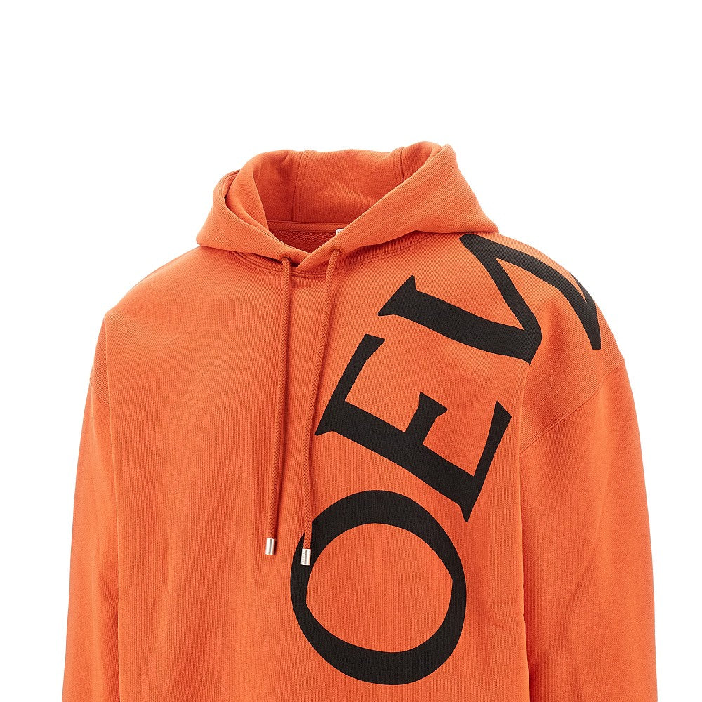 Logo print Relaxed Fit hoodie