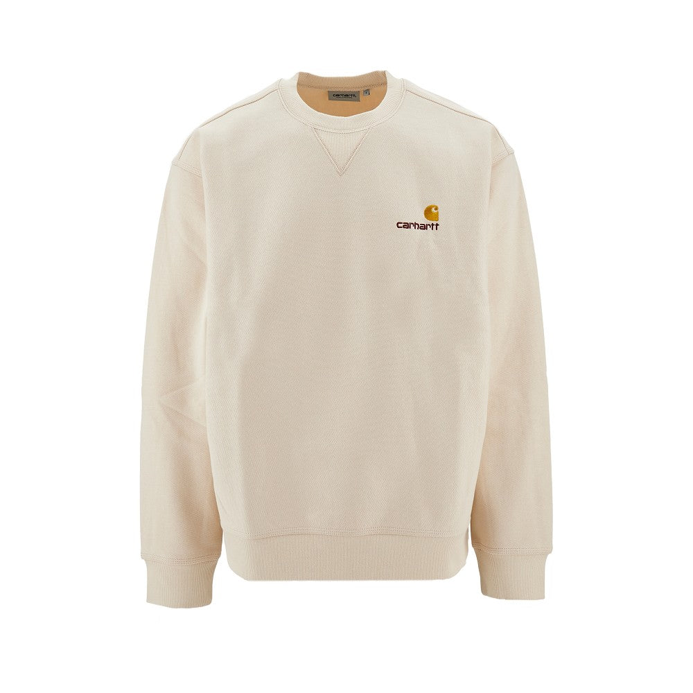American Script embroidery sweatshirt