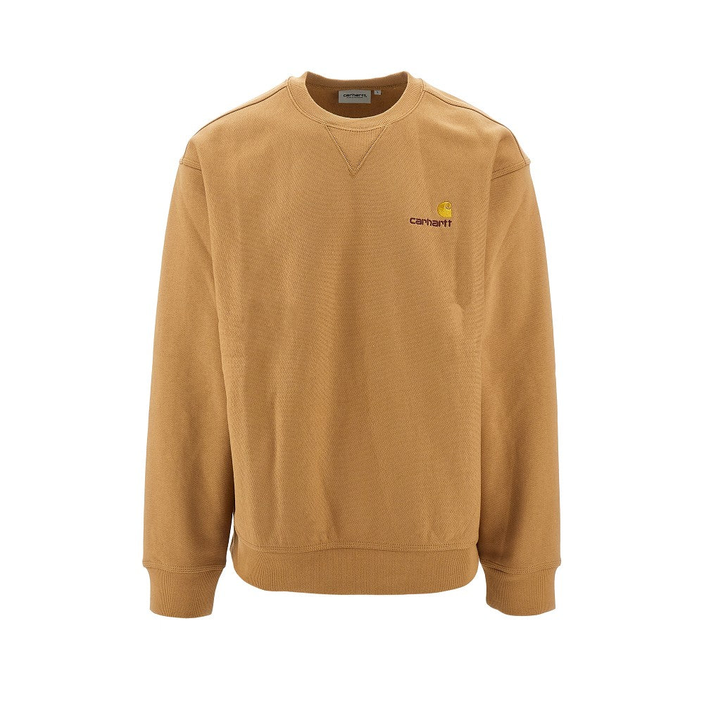 American Script embroidery sweatshirt