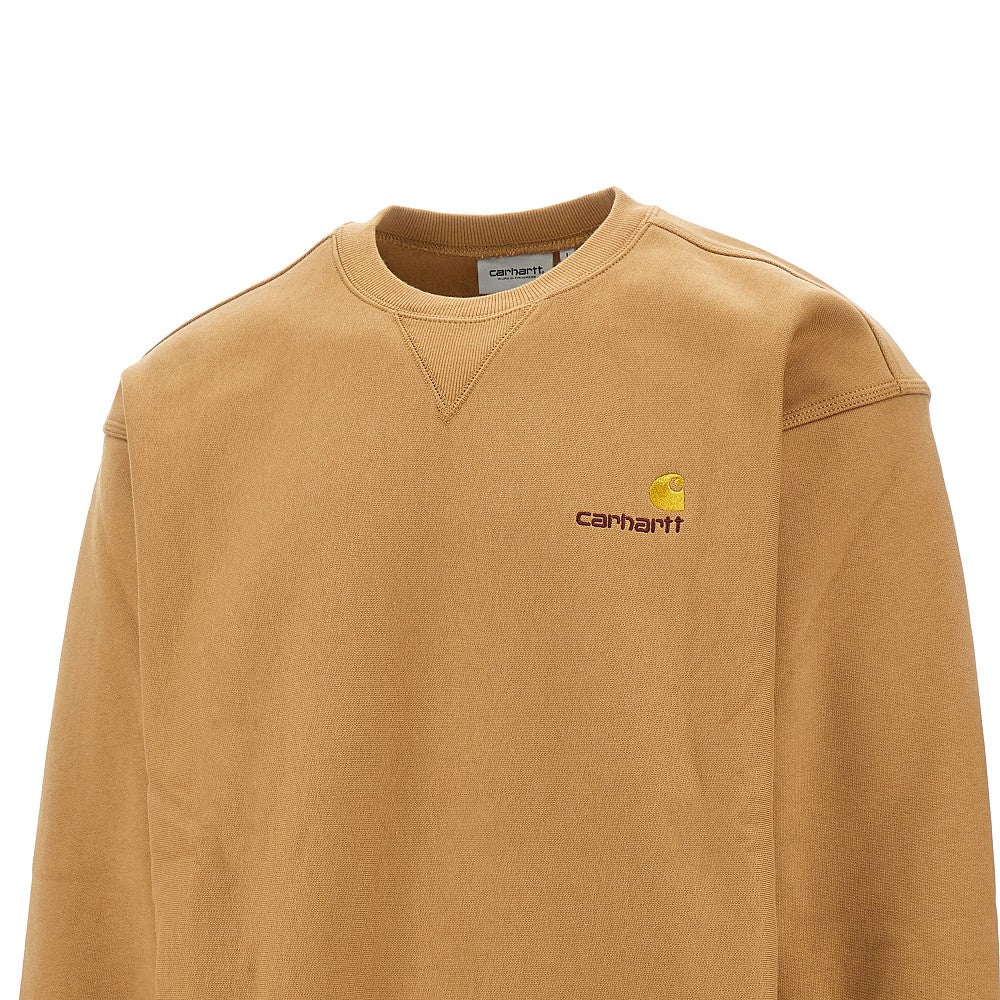 American Script embroidery sweatshirt
