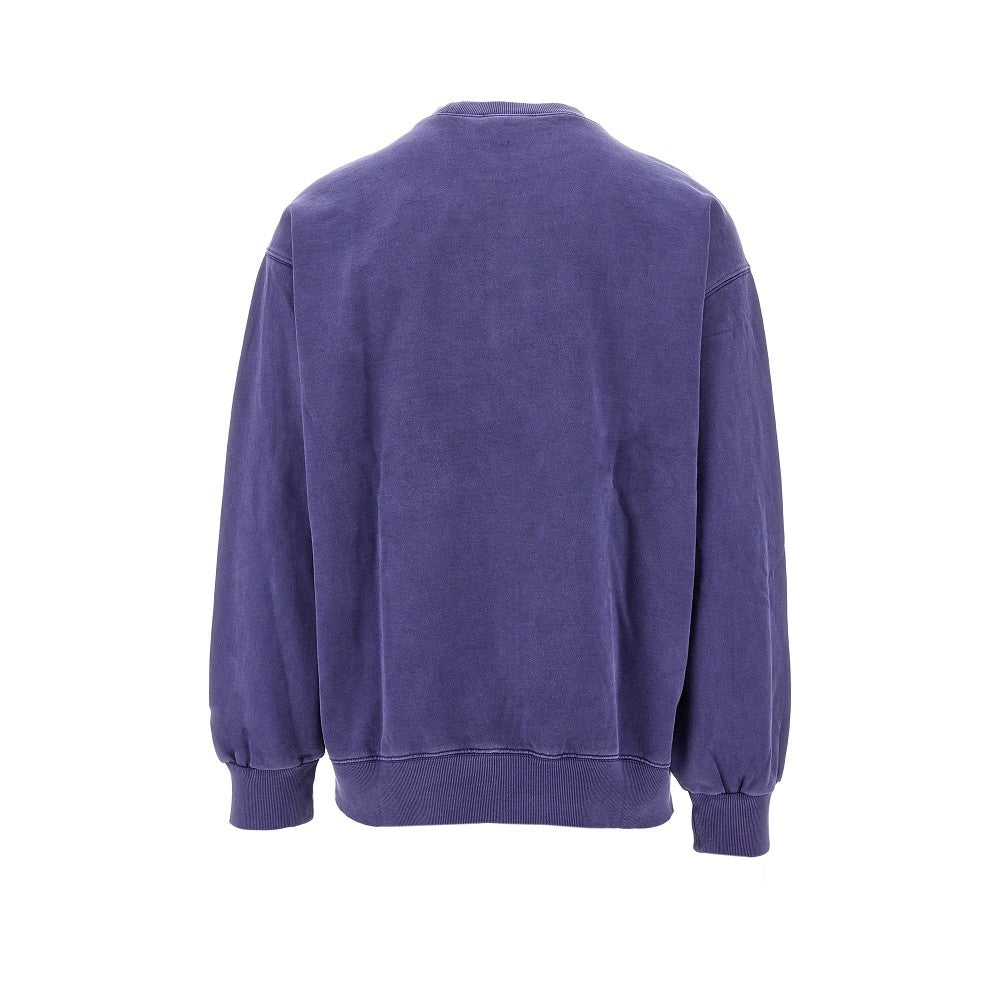 'Vista' bleached-out crewneck sweatshirt