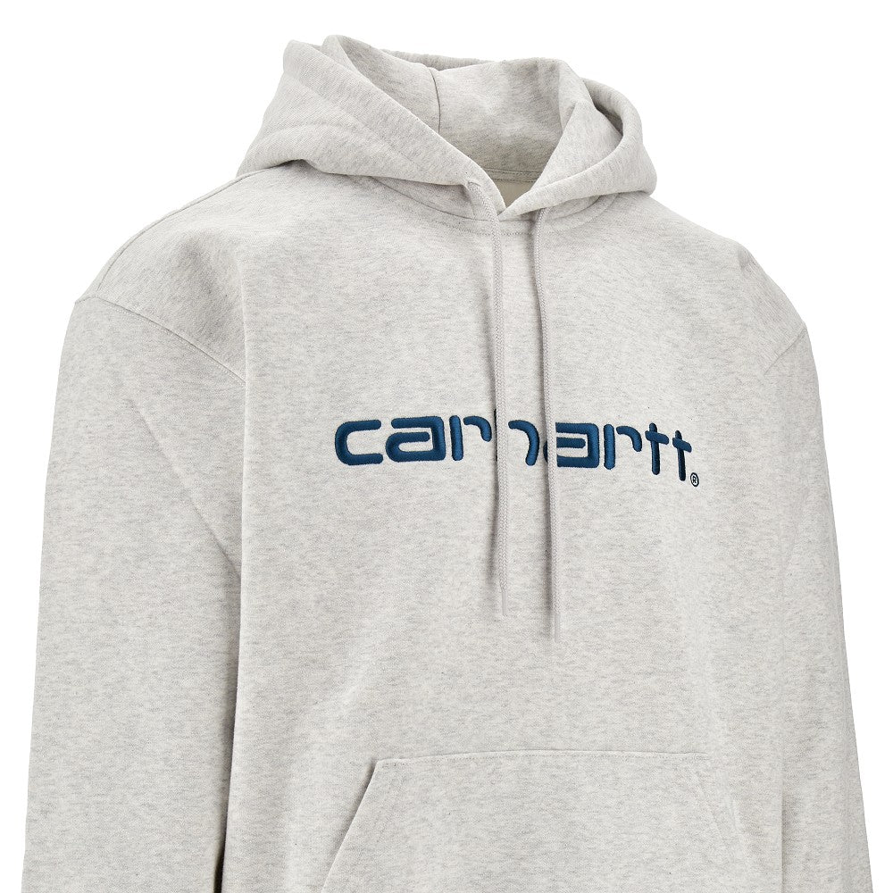 Logo embroidery hoodie
