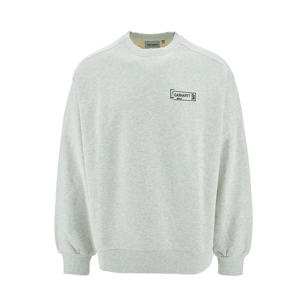 'Stamp' crewneck sweatshirt