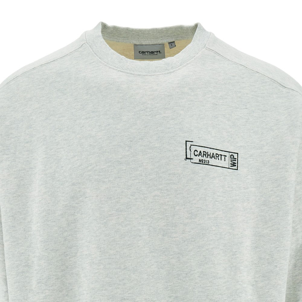 'Stamp' crewneck sweatshirt