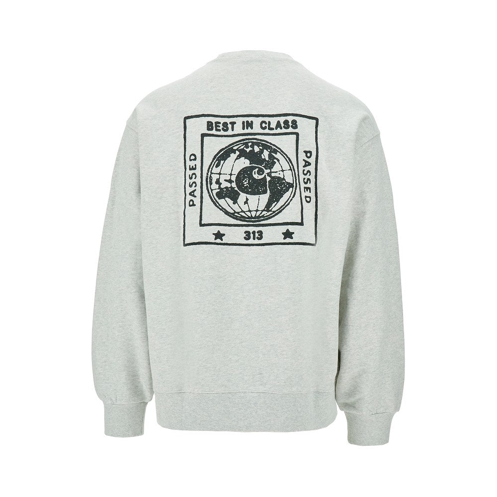 'Stamp' crewneck sweatshirt