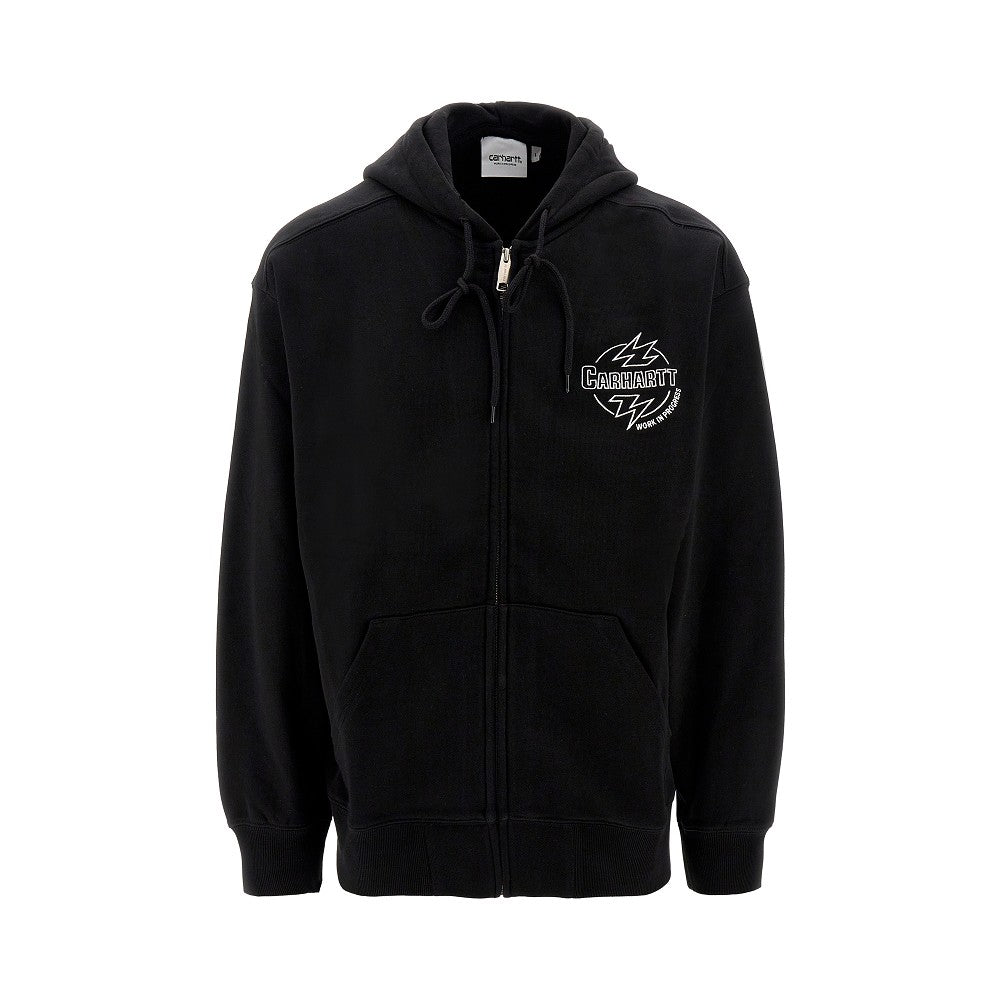 'Ablaze' full-zip hoodie