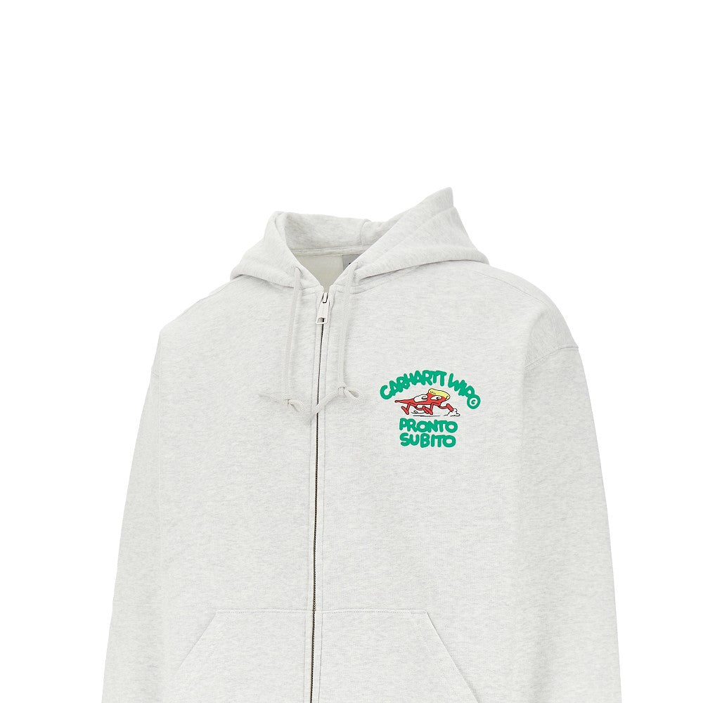 'Pronto' full-zip hoodie