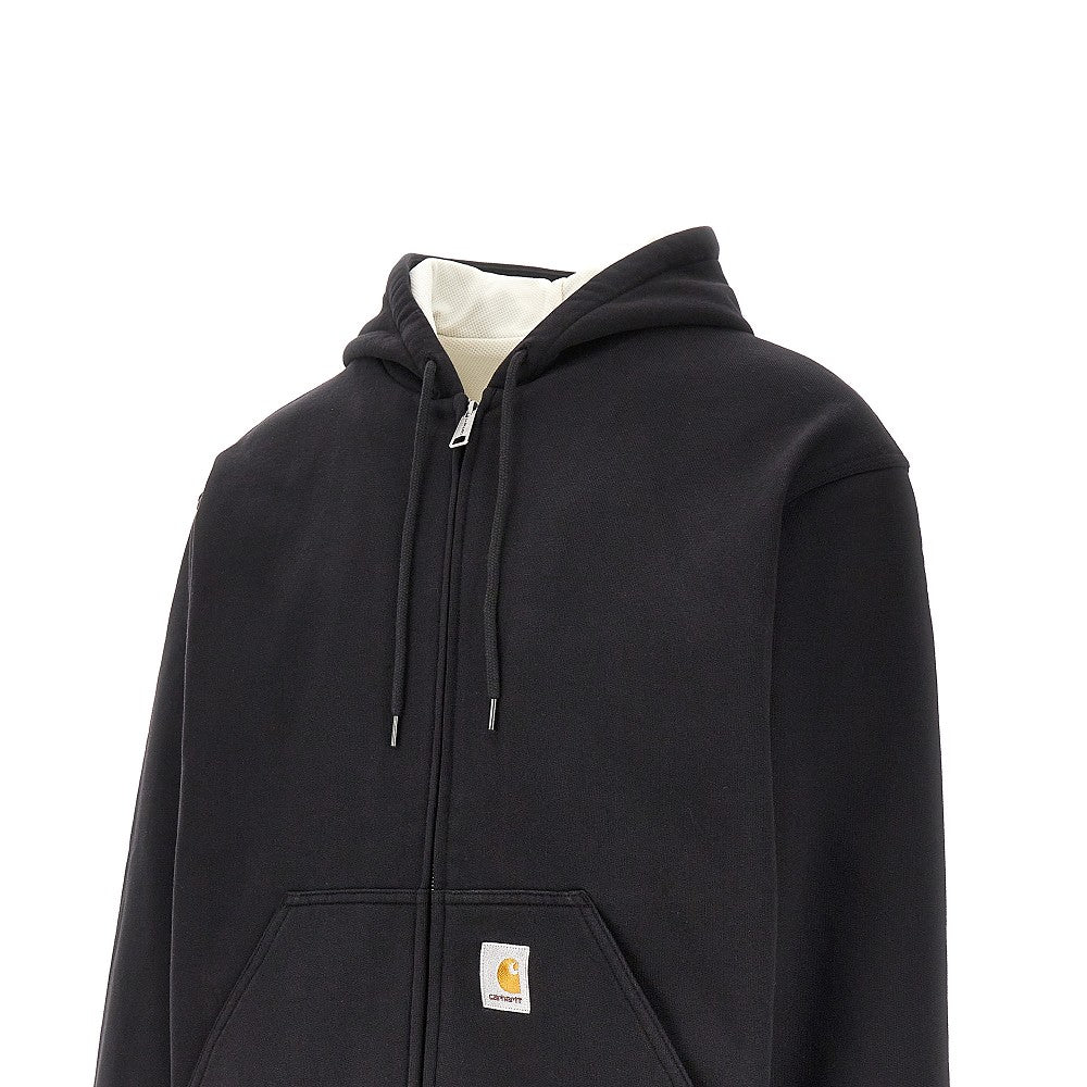 'Active' jersey full-zip blouson jacket
