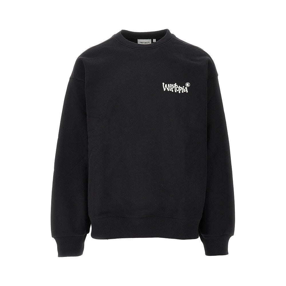 'Wiptopia' crewneck sweatshirt