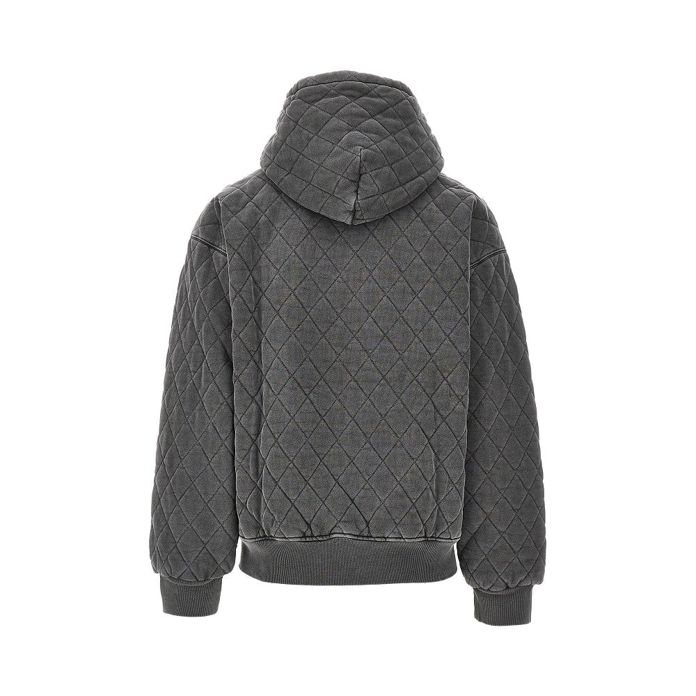 Quilted 'Vista' full-zip hoodie