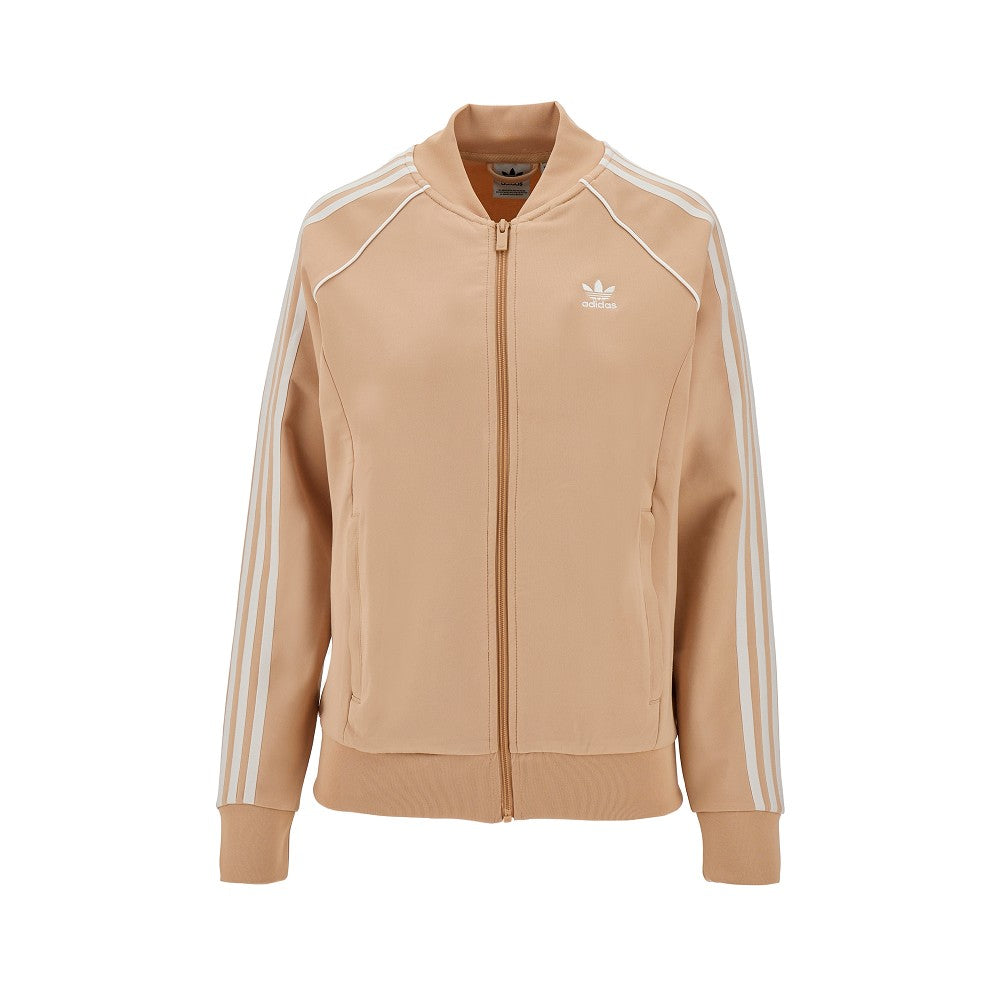 Felpa full-zip in jersey tecnico
