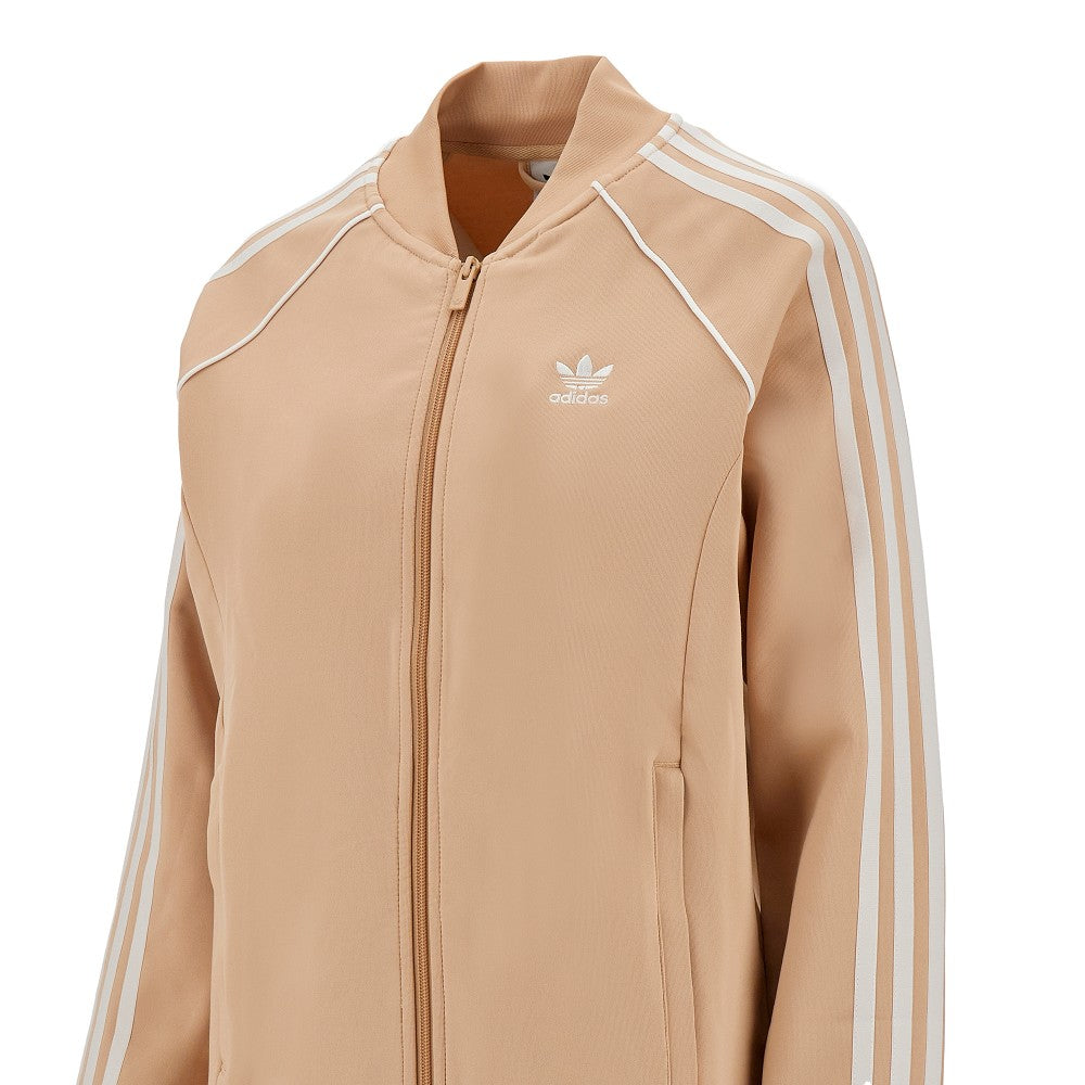 Felpa full-zip in jersey tecnico