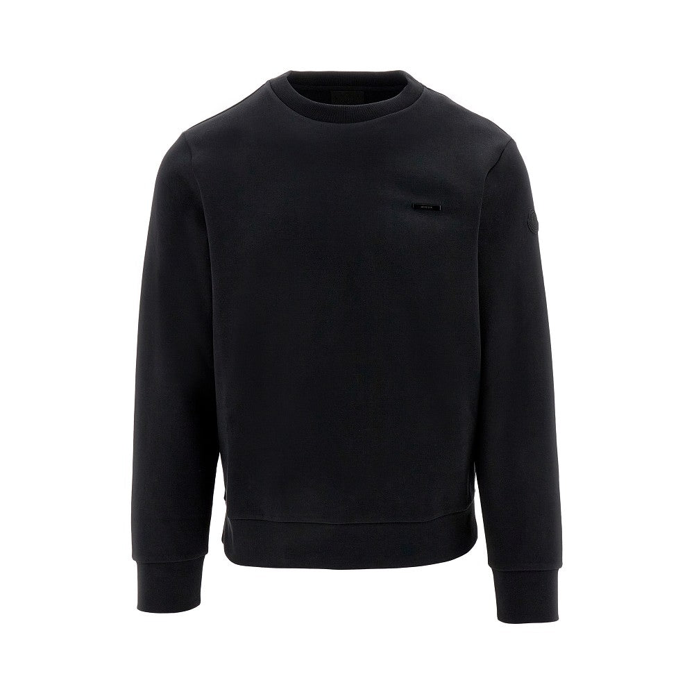 Felpa girocollo Matt Black
