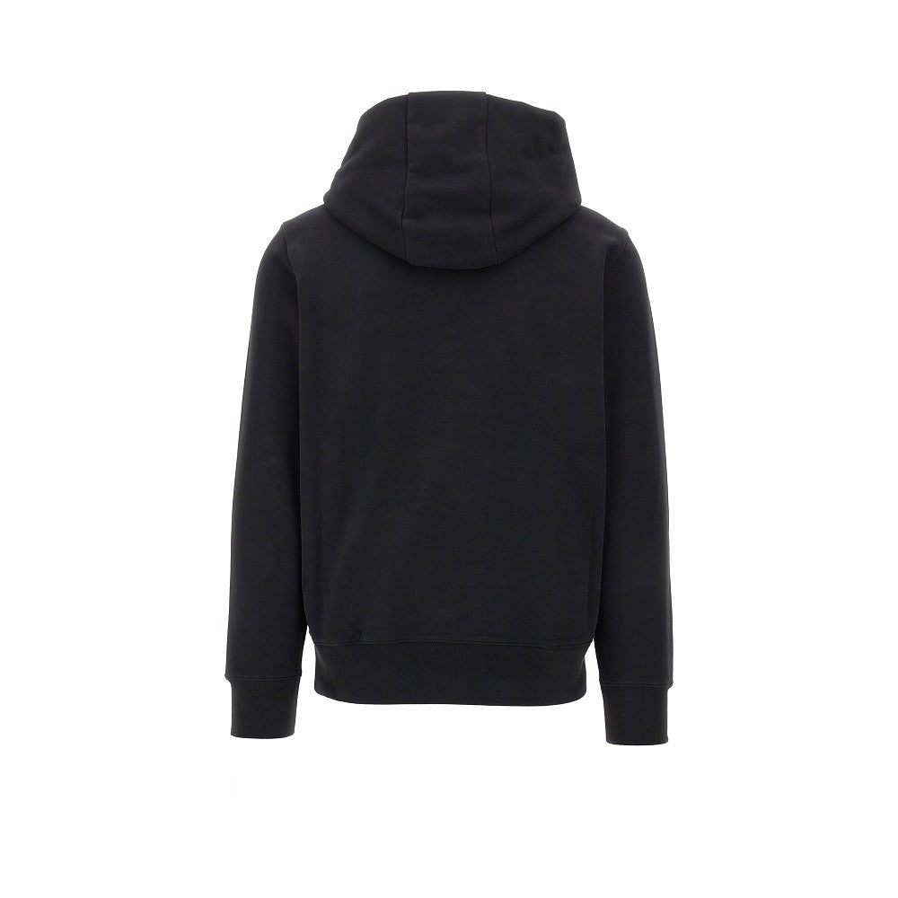 Logo patch hoodie