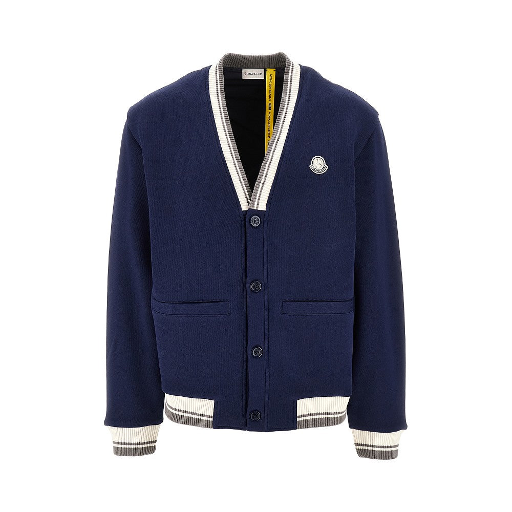Cardigan in felpa e nylon Genius x MB by Nigo