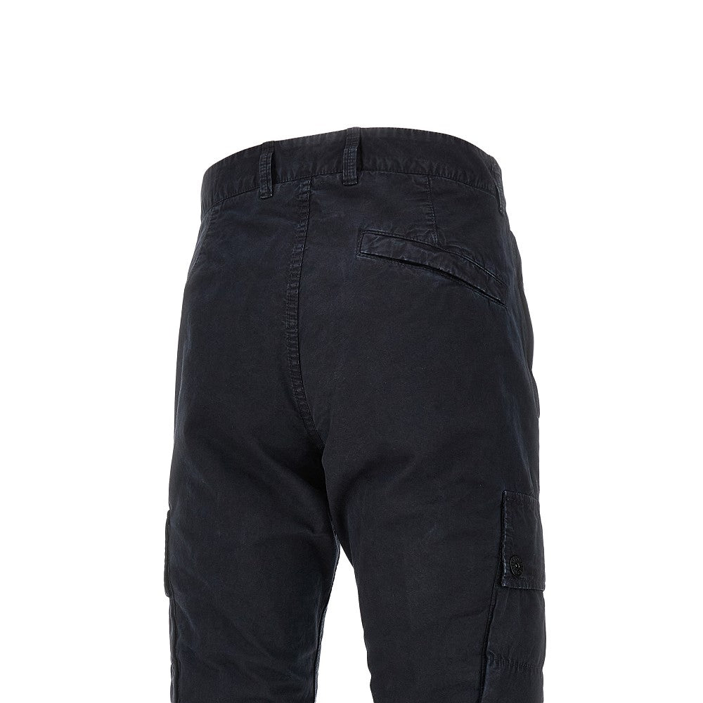 Pantalone cargo slim in cotone