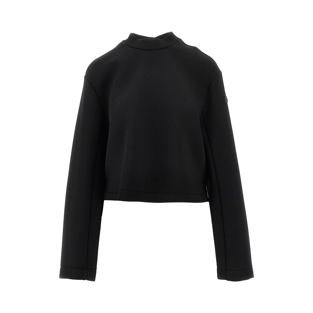 'Genius x EE' scuba jersey sweatshirt