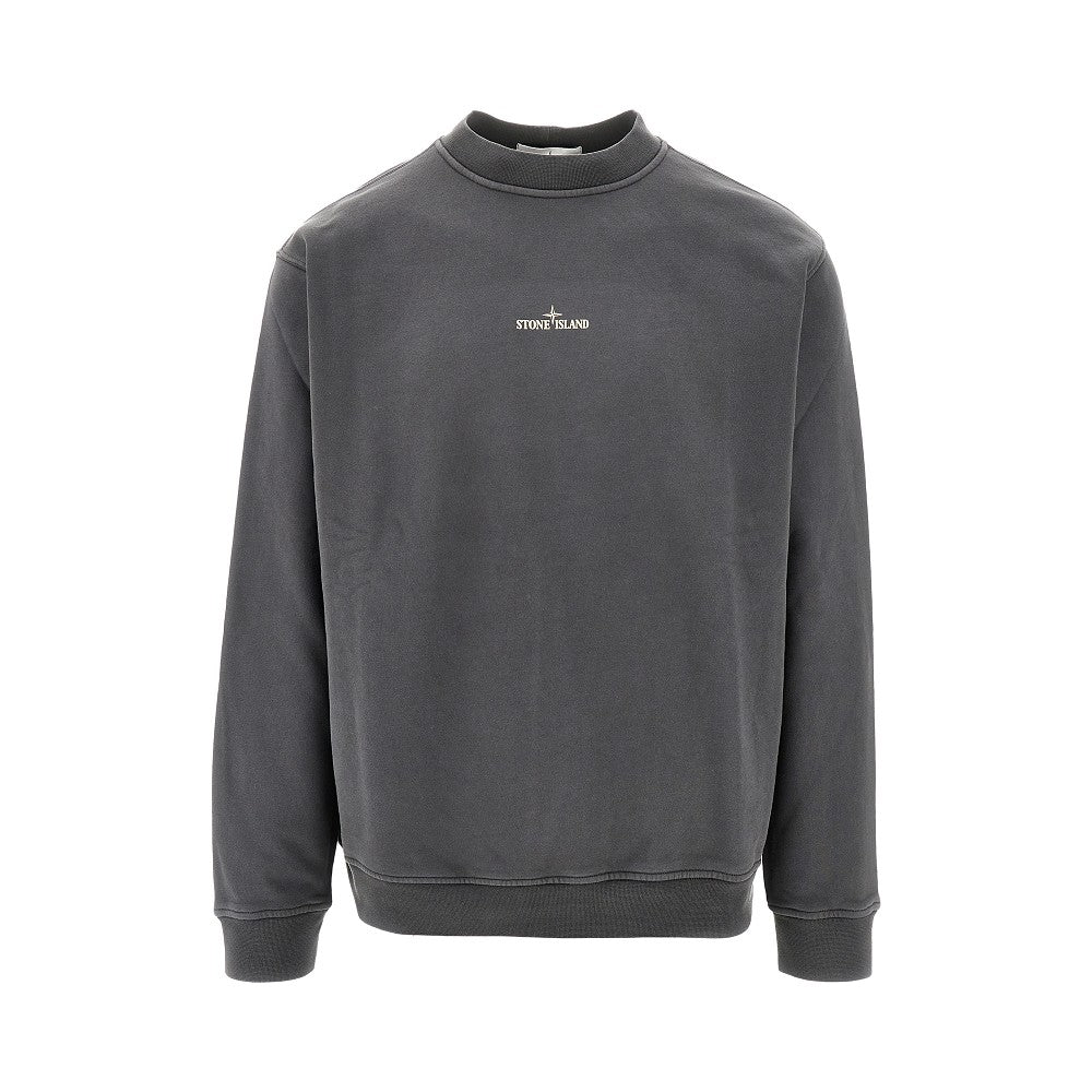 Logo print crewneck sweatshirt