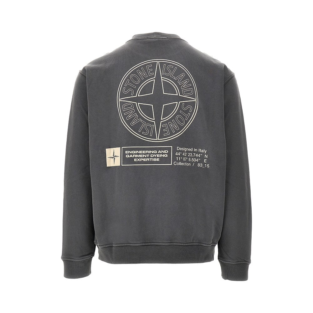 Logo print crewneck sweatshirt