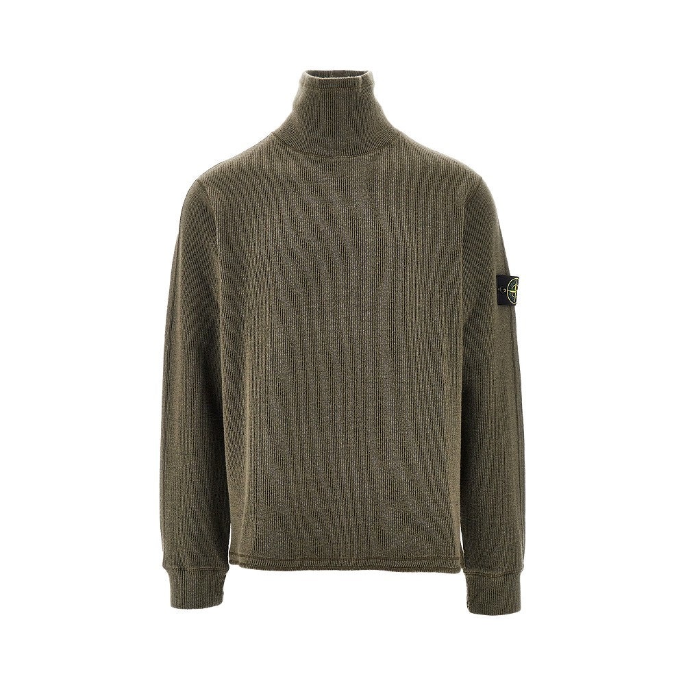 Wool blend knitted sweater