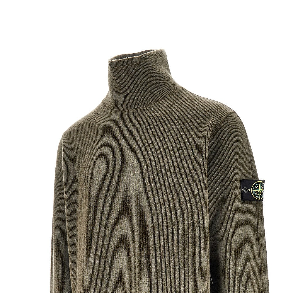 Wool blend knitted sweater