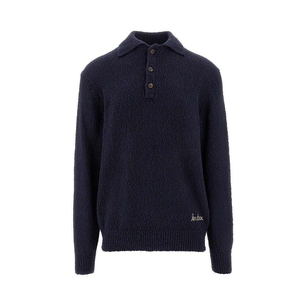 'Errol' knitted polo shirt