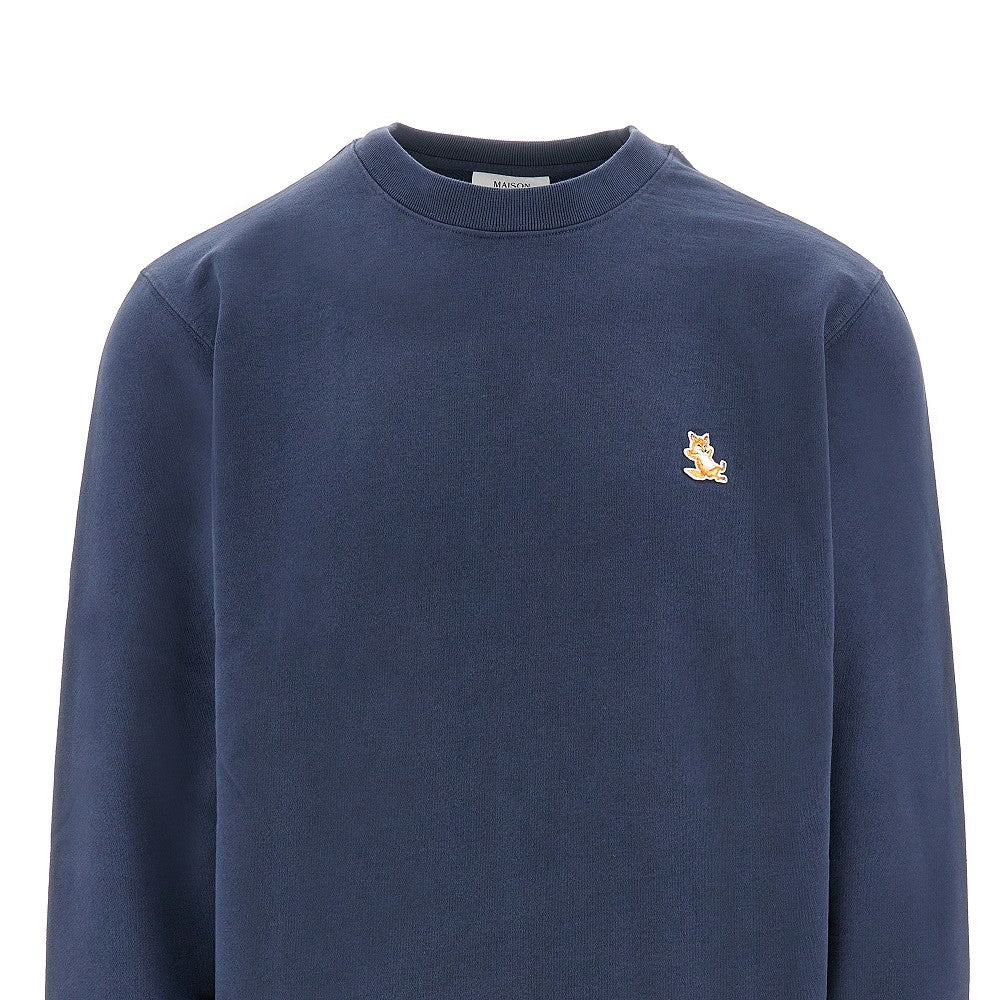 'Chillax' patch crewneck sweatshirt