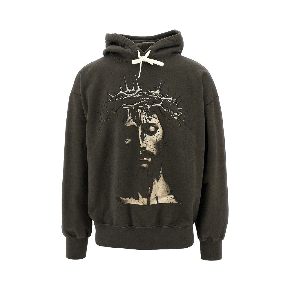Felpa con stampa 'Jesus'