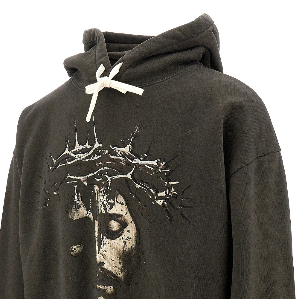 Felpa con stampa 'Jesus'