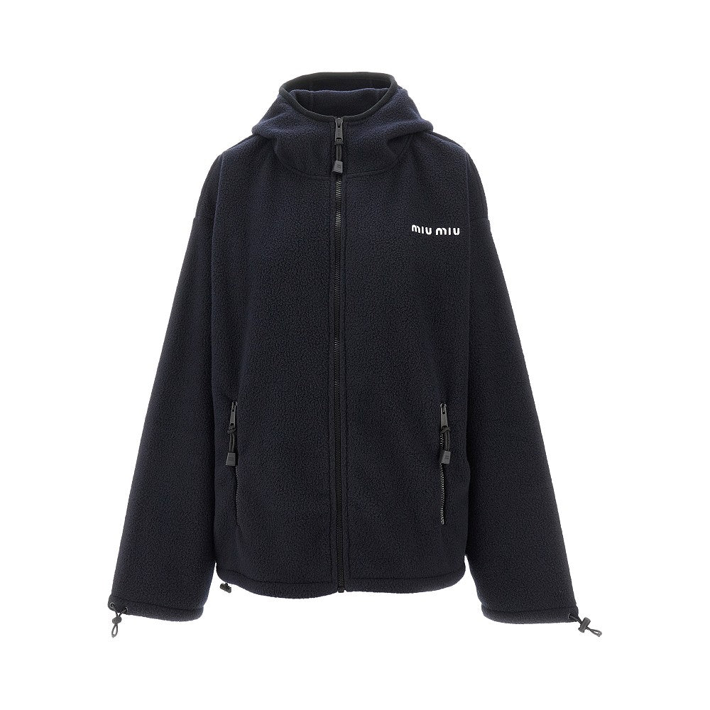 Fleece full-zip hoodie