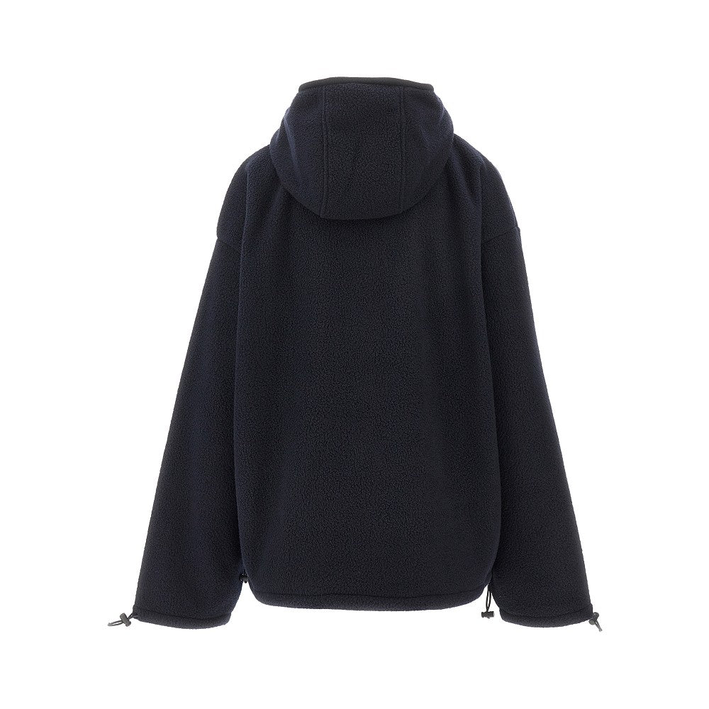 Fleece full-zip hoodie