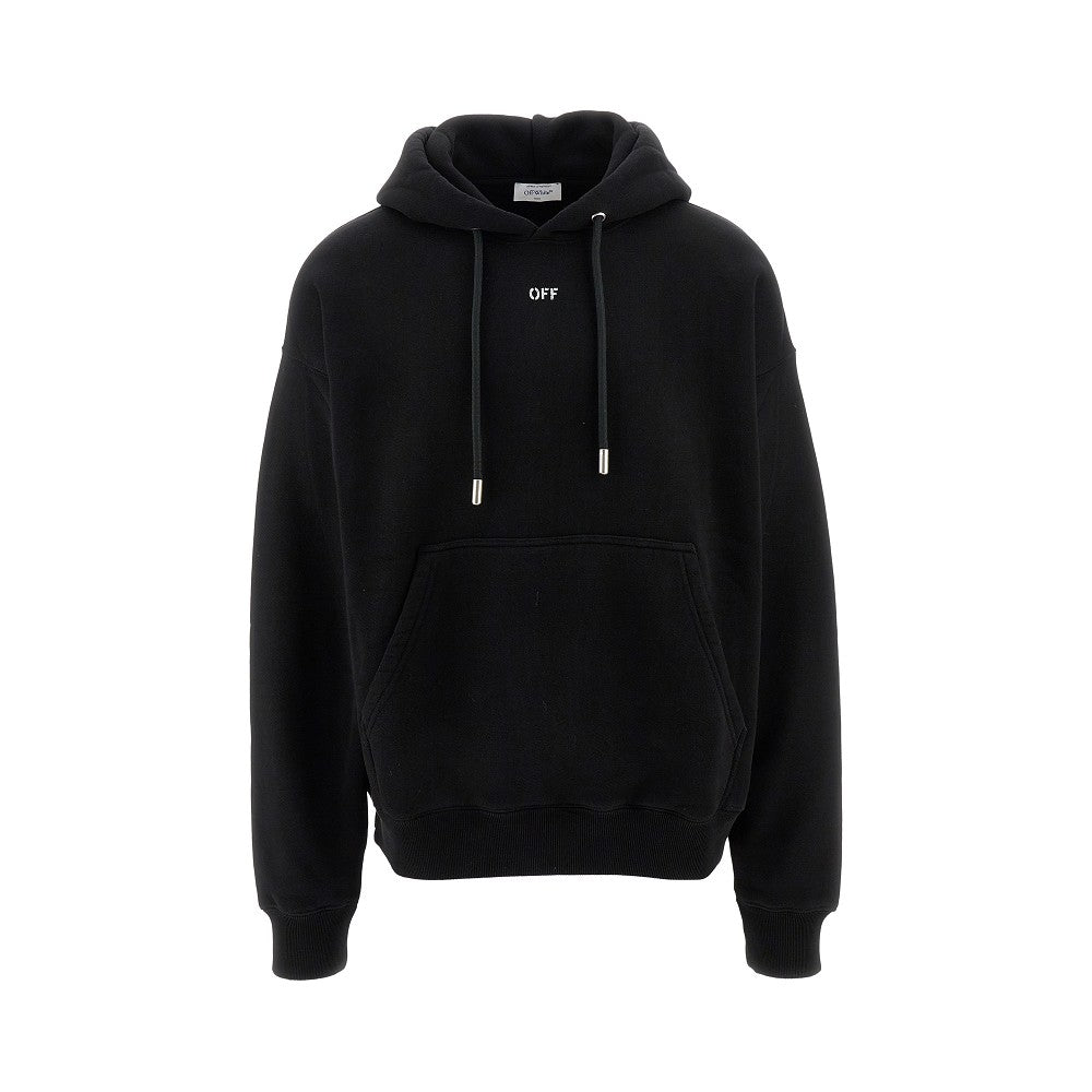 'Dragon Arrow' print hoodie