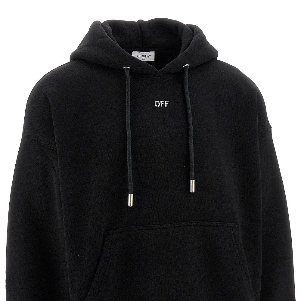 'Dragon Arrow' print hoodie