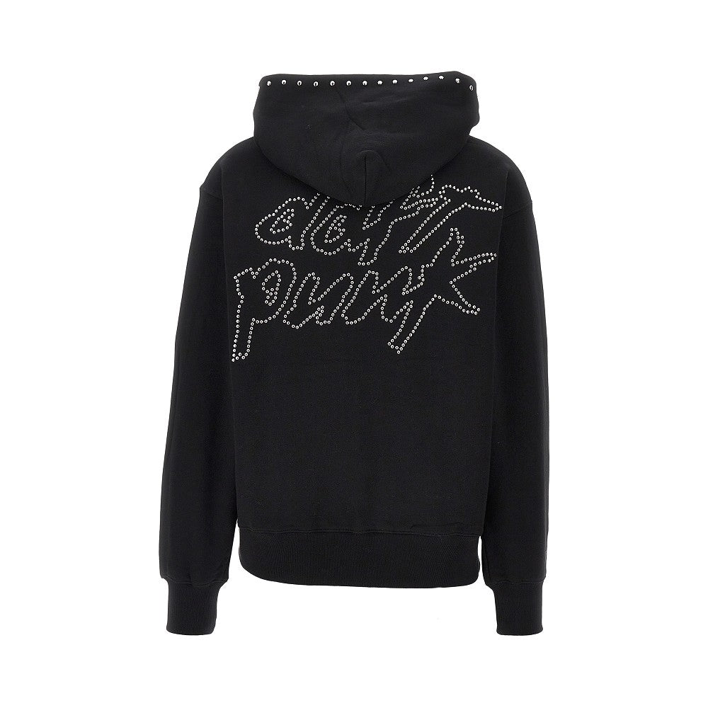 Daft Punk x Pleasures 'Lucky Studded' hoodie